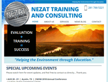 Tablet Screenshot of nezat.com